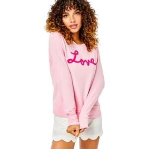 Lilly Pulitzer Rami Love Sweatshirt in Size Medium